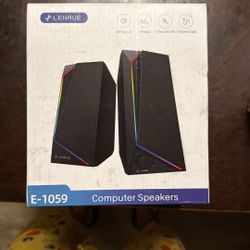 LENRUE Computer Speakers 