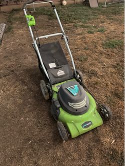 Greenworks 20” 12A Electric Lawn Mower – $20 OBO