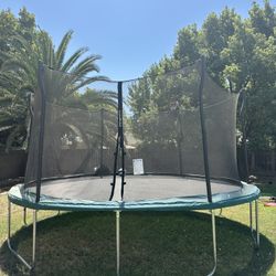 Propel large trampoline