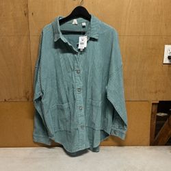 Roxy Corduroy Jacket, New Size XL