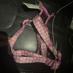 Pink Dog Harness Size Large. 