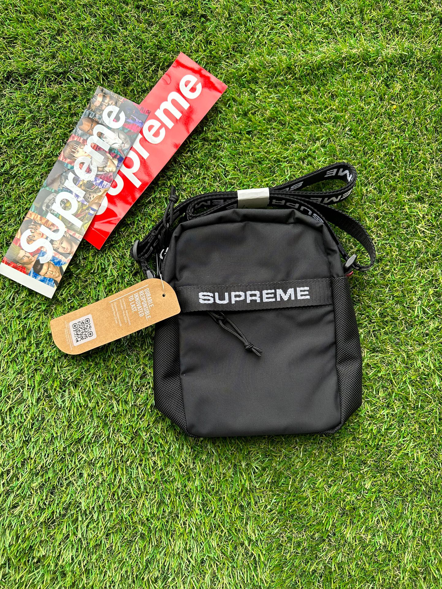 Supreme FW22 Shoulder Bag Supreme Shoulder Bag FW22 Black