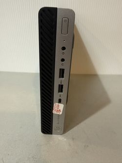 HP EliteDesk 800 G4 DM  i7-8700T 16GB RAM 256GB NVMe WINDOWS 11 PRO w/ ADAPTER , new fresh window installed ready to use  Some scratches 
