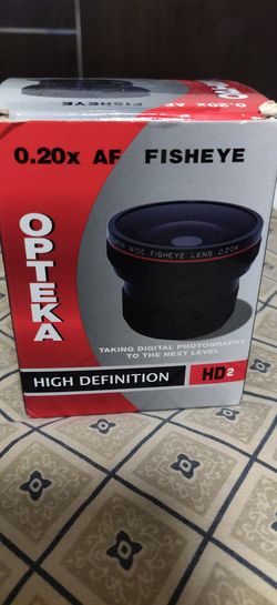 Opteka high definition 0.20 fisheye