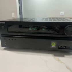 Onkyo TX-NR696 Audio Smart Audio and Video 7.2 ch Receiver, Sonos, Dolby Atmos with Bluetooth and Wi-Fi In Good Working Order