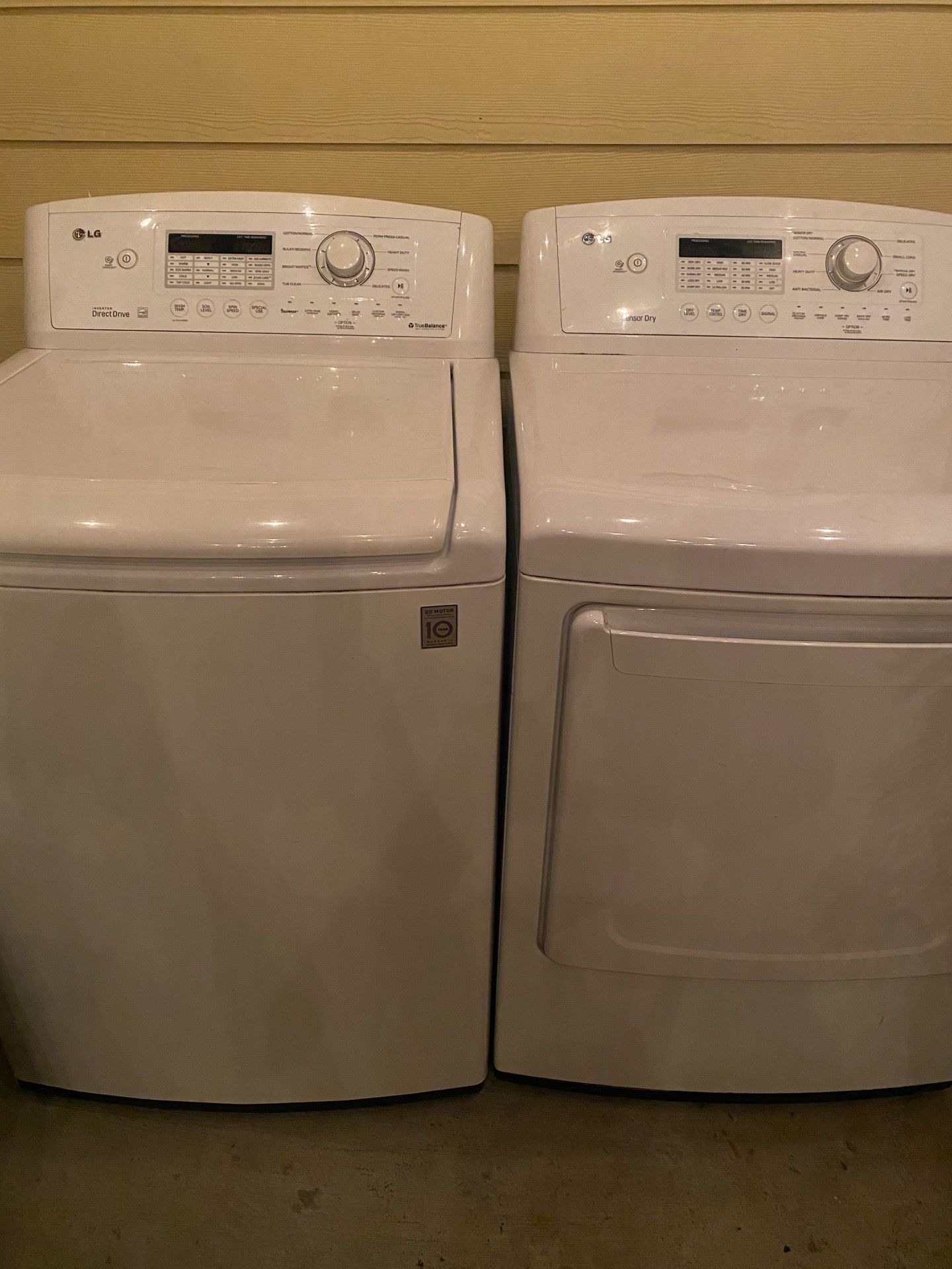 Washer and dryer
