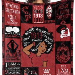 Sorority Throw Blanket 