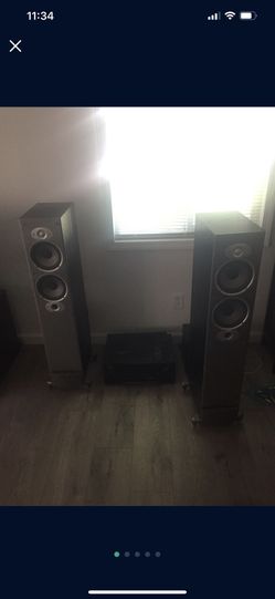 Denon Receiver Polk Audio Speakers