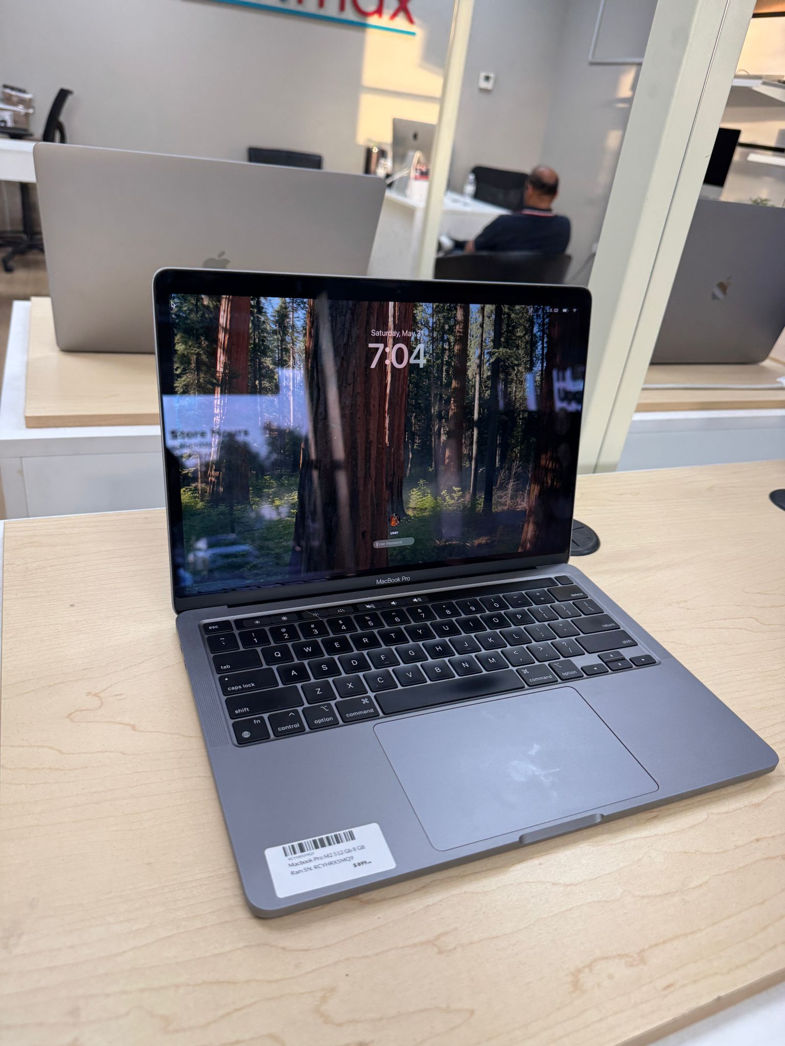 MacBook Pro 13 inch M2 500GB Space gray