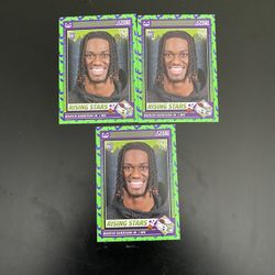 Lot Of 3 Marvin Harrison Jr Rookie Cards