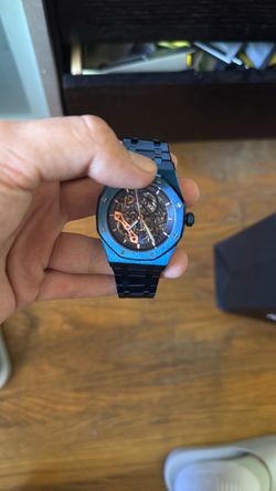 AP royal oak blue watch
