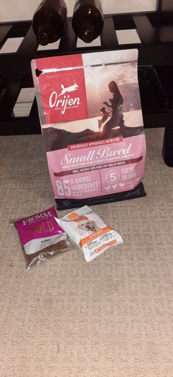 1/2 bag small breed 79936 w 2 samples