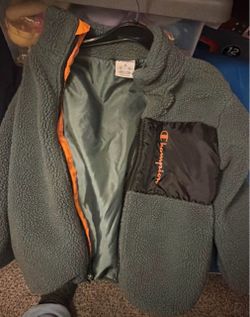 Boys Champion Sherpa Fleece Zip Jacket