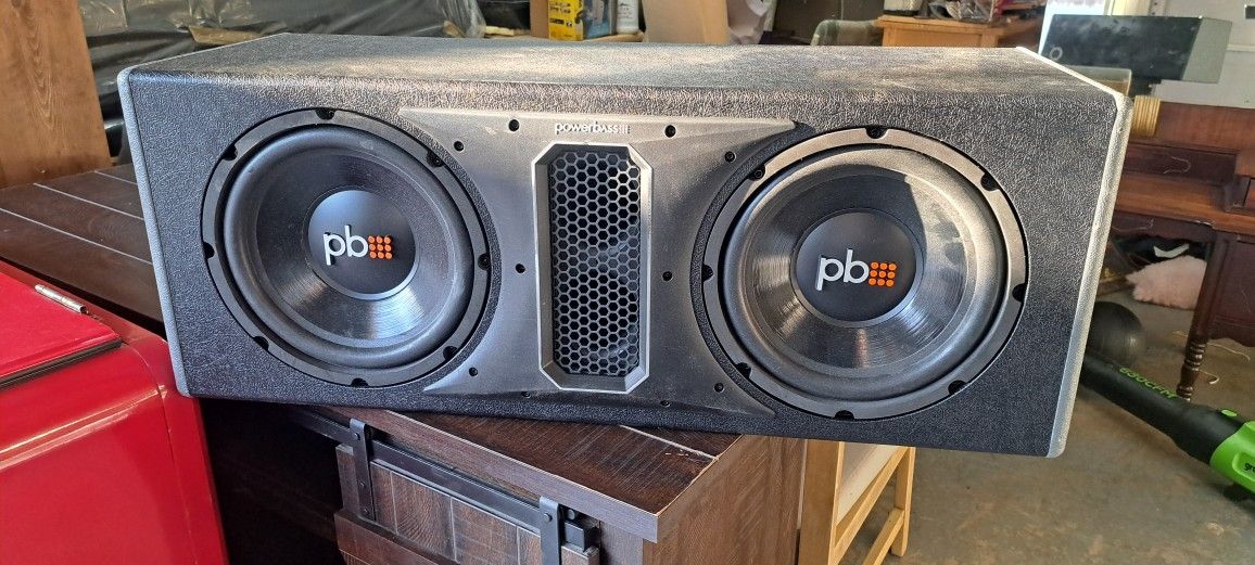 bocinas 10s powerbass en caja