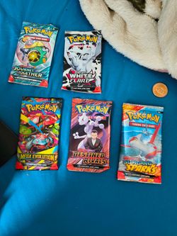 Pokemon/Mega Evolution/ Destined rivals/ Surging Sparks/White Flare/Journey Together