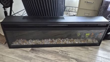 Electric fireplace insert