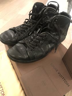Authentic Louise Vuitton boot sneakers, LV size 7, US size 8