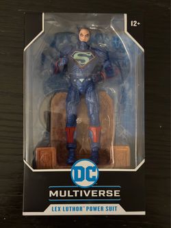 McFarlane Justice League: The Darkseid War DC Multiverse Lex Luthor Power Suit (Blue) Action Figure
