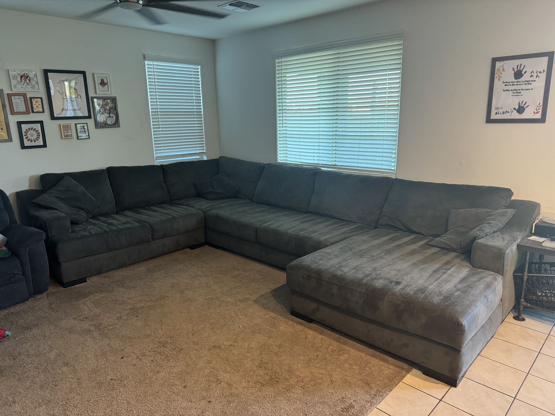 Sectional Couch “LODGE” From Living Spaces 