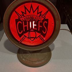 Metal Kansas City Chiefs Decorative Light