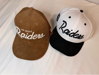 New Era Las Vegas Raiders Hats - 9FIFTY Corduroy & 59FIFTY Fitted