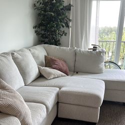 Big Beige Sectional Couch - Ashley Cambri 2-Piece Sectional with Chaise