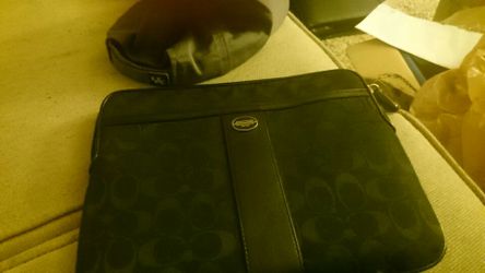 Coach tablet case
