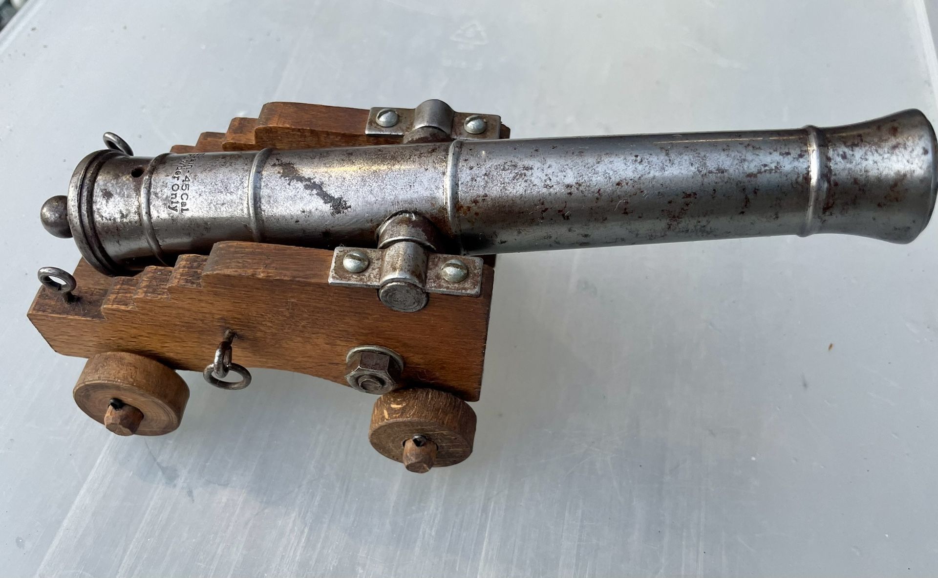 Vintage Black Powder Cannon