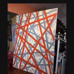 Abstract signed by the artist 69 x 45