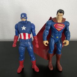 Superman And Captain America