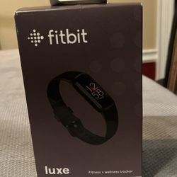 Fitbit Luxe Activity Tracker - Black/Graphite Stainless Steel Open Box 