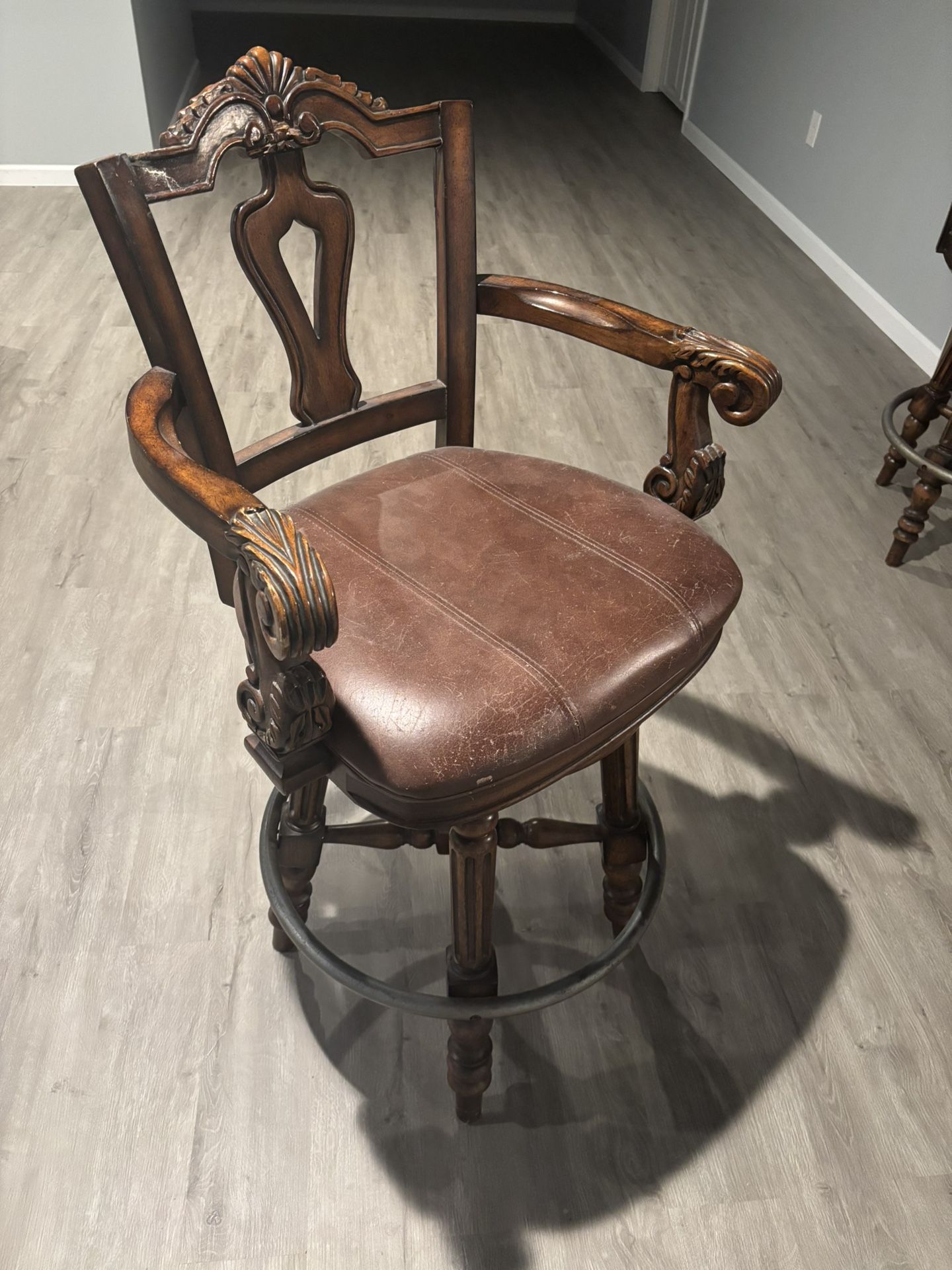 2 Vintage Swivel Chairs
