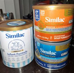 Baby formula bundle & bottle's