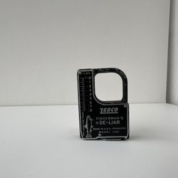 Zebco De-Liar Fish Scale and Measuring Tape – Vintage Fishing Tool