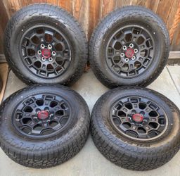 Toyota Tundra TRD PRO Factory Wheels And Tires