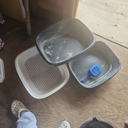 Cat Litter Box 