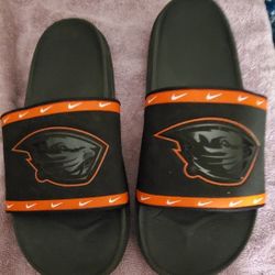 Nike Offcourt Slide Sandal Mens Size 11 Oregon State Beavers Cushioned Strap