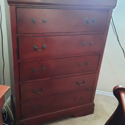 Dresser, Mirror, Chessmaster and Nightstand