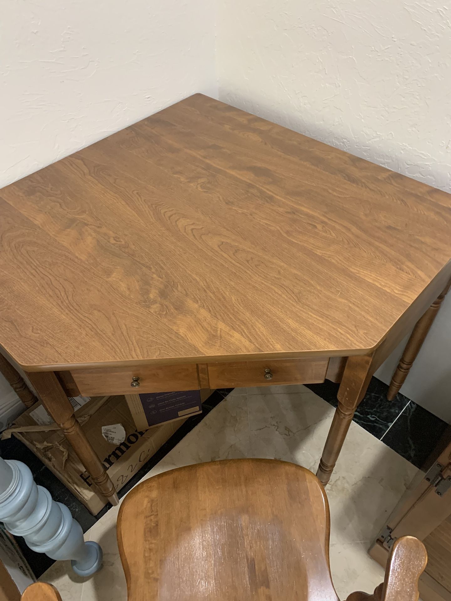 Ethan Allen Corner Desk With Chair - Reduced!!