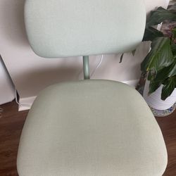 Mint Green Like New Office Chair 