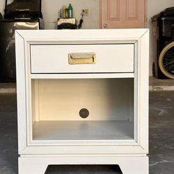 Cream Nightstand