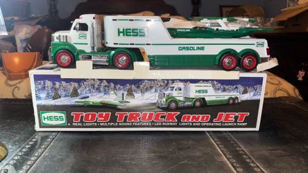 2010 Hess Toy Truck and Jet - Gasoline Tanker with Jet! 🚛✈️