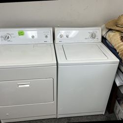 dryer kenmore set washer with 
