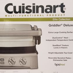 Cuisinart Griddler Deluxe & Waffle Plates