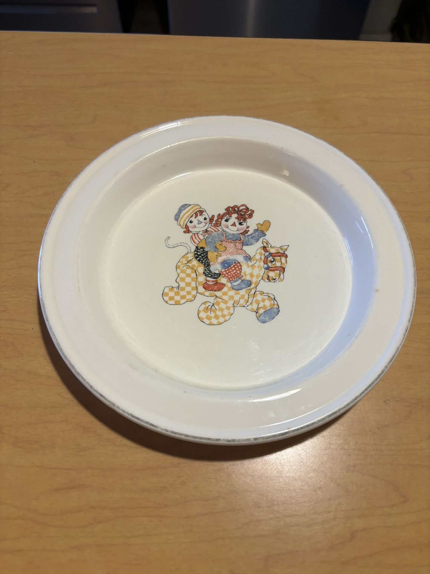 Rare vintage Raggedy Anne & Andy Bowl