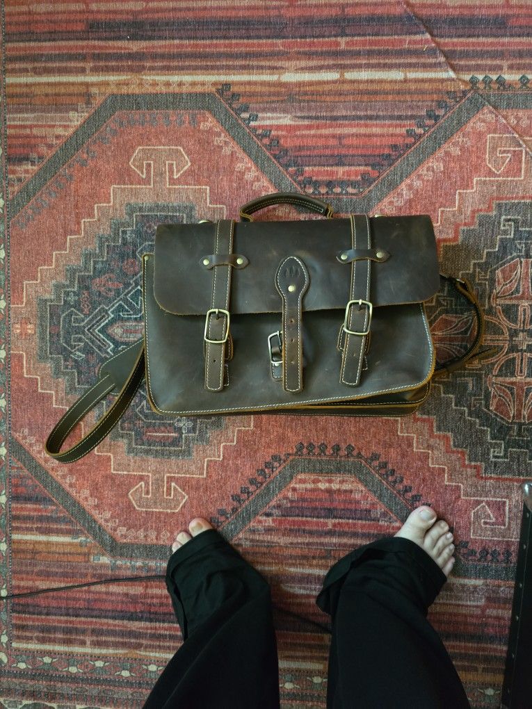 Leather Messanger Bag