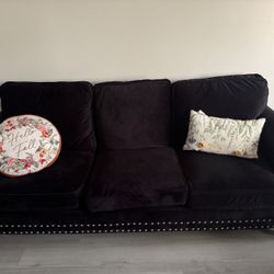Wayfair Black Couch 