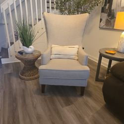 Upholster wingback chair