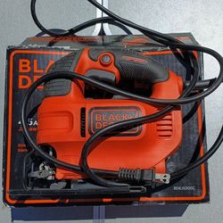 Black + Decker 4.5 qmp Jigsaw.