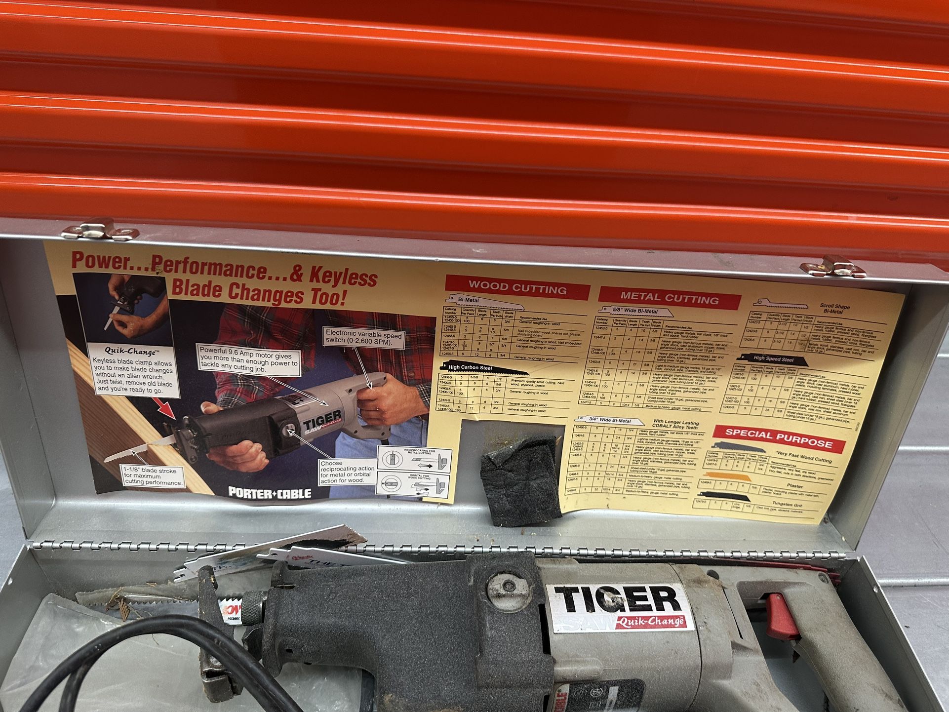 Porter Cable Tiger Sawzall